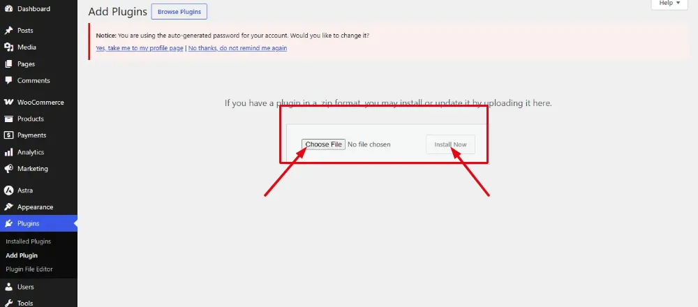 how to create a subscription website - upload ArraySubs