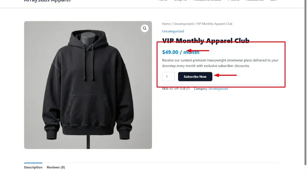 View from the Front End: The Subscriber Checkout Experience